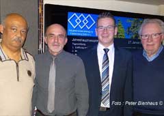 v.l Dietmar Fey , Dieter Kocab , Holger Paulus , Bernd Kleem 