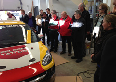 IMV Frankenberg besucht Bienhaus Malerbetrieb und Werbetechnik