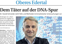 19.05.14 Dem Täter auf der DNA-Spur