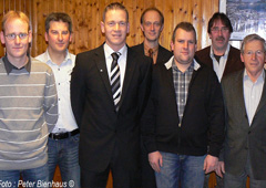 - Jahreshauptversammlung 2012 - v.l. Jens Hecker-Michel, Andreas Schäfer, Holger Paulus, Wolfgang Dornseif, Björn Riedesel, Michael Kollek, Heinz Truß. Es fehlen : Heinz - Dieter Kocab, Blaschke klaus, Michael Kohoutek, Thorsten Förster, Silvio Bartel