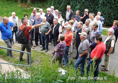Industriemeister vor Muna-Bunker