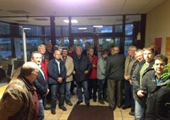 Betriebsbesichtigung Outokumpu Nirosta GmbH Werk Dillenburg.