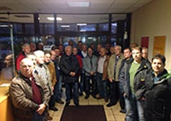 Betriebsbesichtigung Outokumpu Nirosta GmbH Werk Dillenburg.