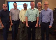 v.L Herr Kocab Dieter , Frank Böhme , Dietmar Fey,Holger Paulus , Friedhelm Apelt, Klaus Blaschke 